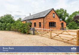 Rose Barn Ella Independent Land Gawcott & Estate Agents