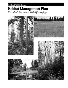 Habitat Management Plan Turnbull National Wildlife Refuge Turnbull National Tfildlife Refuge