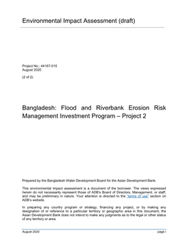 44167-015: Flood and Riverbank Erosion Risk Management