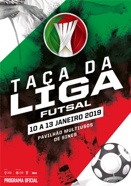 Futsalg 10 a 13 Janeiro 2019 Pavilhãode Sinesmultiusos
