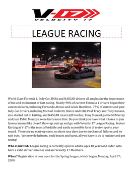 League Racing