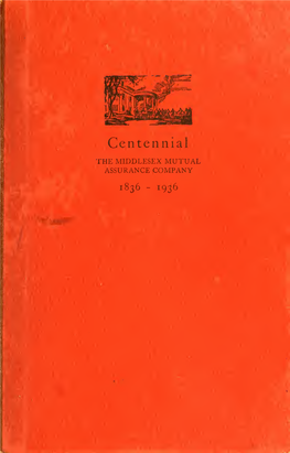 Centennial, 1836-1936. a Brief Account of the More Significant