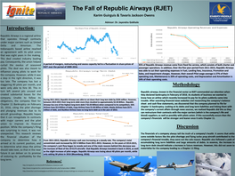 What Factors Contributed to Republic Airways Filing for Bankruptcy?