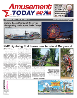 RMC Lightning Rod Blazes New Terrain at Dollywood AT: B