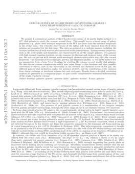 Chandra Survey of Nearby Highly-Inclined Disk Galaxies I: X-Ray Measurements of Galactic Coronae