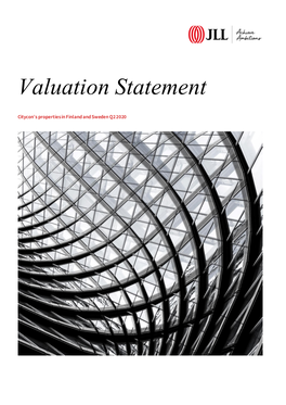 Valuation Statement