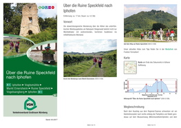 Über Die Ruine Speckfeld Nach Iphofen