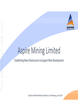 Aspire Mining Limited