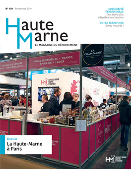 “La Haute-Marne À Paris” Dans Le Magazine Du Département