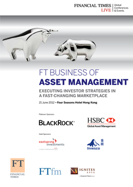 Ft Business of Asset Management Executing Investor Strategies in a Fast-Changing Marketplace