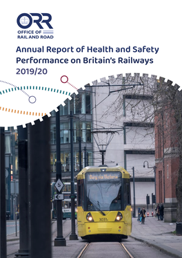 'Annual Report of Health and Safety Performance on Britain's Railways