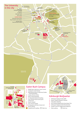 Easter Bush Campus Edinburgh Bioquarter the University in the City