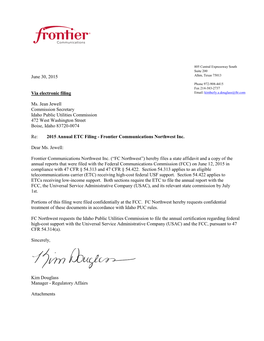 Verizon Letterhead