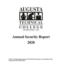 Annual Security Report 2020