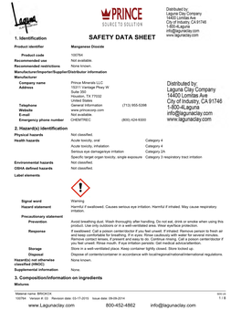 Safety Data Sheet