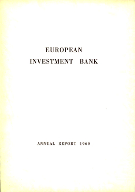 Annual Report 1960