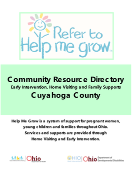 Community Resource Directory Cuyahoga County