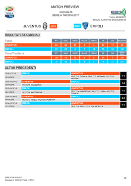 Match Program