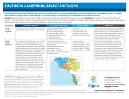 Southern California Select Network