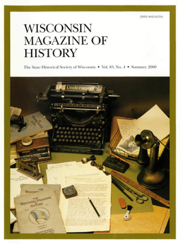 Wisconsin Magazine of History