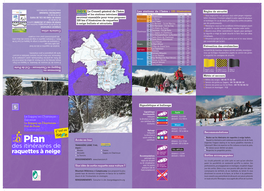 Des Itinéraires De Raquettes À Neige