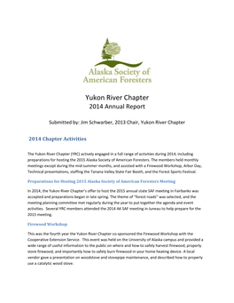 Yukon River Chapter 2014 Annual Report