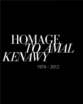 To Amal Kenawy 1974 – 2012