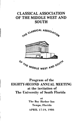 82Nd Annual Meeting