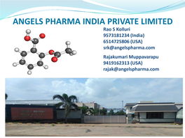Angels Pharma India Private Limited Plant Location