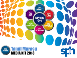 Tamil Murasu MEDIA KIT 2013