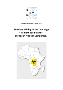 Uranium Mining in the DRC OENZ June 2011