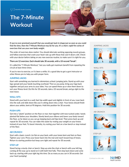 The 7-Minute Workout