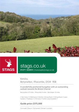 Stags.Co.Uk 01271 322833 | Barnstaple@Stags.Co.Uk