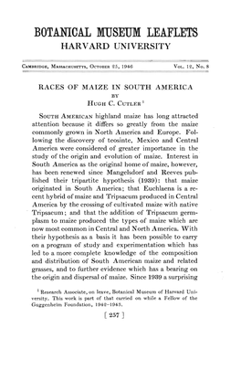 Races of Maize in South America by Hughc