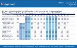 Valid from 1 September 2019 Page 1 of 3 84 Yate & Wotton-Under-Edge