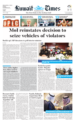 Kuwait Times 20-11-2017.Qxp Layout 1