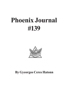 Phoenix Journal #139