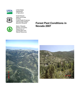 Forest Pest Conditions in Nevada, 2007