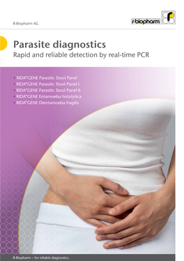 Parasite Diagnostics Rapid and Reliable Detection by Real-Time PCR