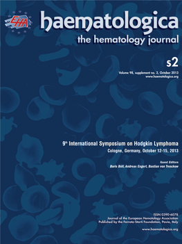 Hodgkin Lymphoma 2013