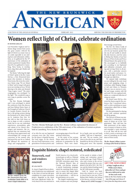 Women Reflect Light of Christ, Celebrate Ordination