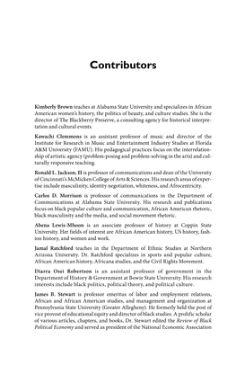 Contributors