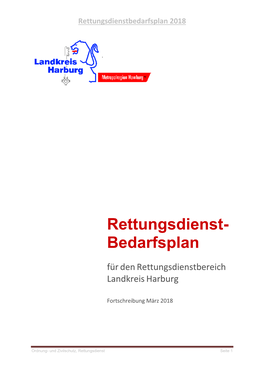 Rettungsdienst- Bedarfsplan