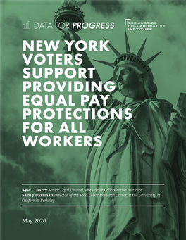 New York Voters Support Providing Equal Pay Protections for All Workers