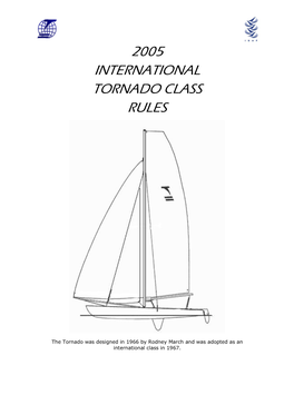 2005 International Tornado Class Rules