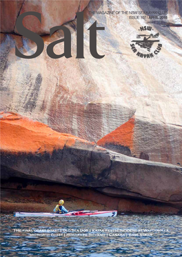 The Magazine of the Nsw Sea Kayak Club Issue 107 | April 2018