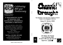 Channel Draught 14 Winter 2002/2003