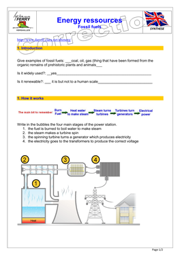 Fossil Fuels SYNTHESE