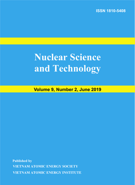 Nuclear Science and Technology