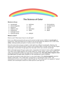 The Science of Color